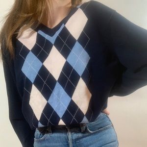 2011 Tommy Hilfiger Argyle Sweater